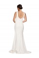 Shop Mila Gowns Bohon Split Dress with Sweep Train UK