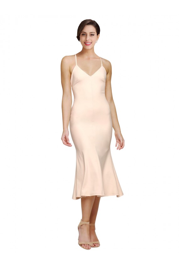 Shop Mila Gowns Bettina Midi Dress UK