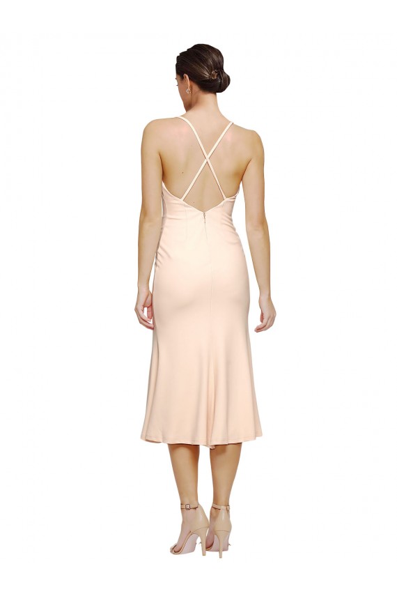 Shop Mila Gowns Bettina Midi Dress UK