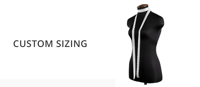 Custom Sizing | Wedding Shop UK