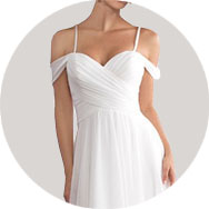 Shop Off the Shoulder Wedding Dresses UK