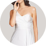 Shop One Shoulder Wedding Dresses UK